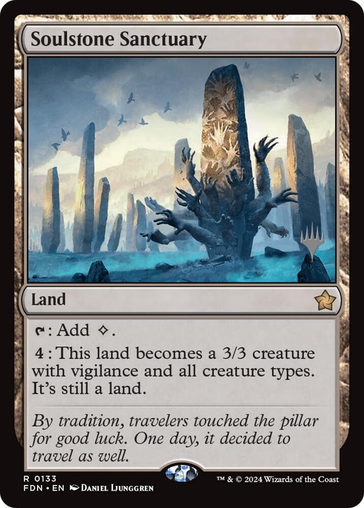 Soulstone Sanctuary 133 card from Promo Pack: Secrets of Strixhaven