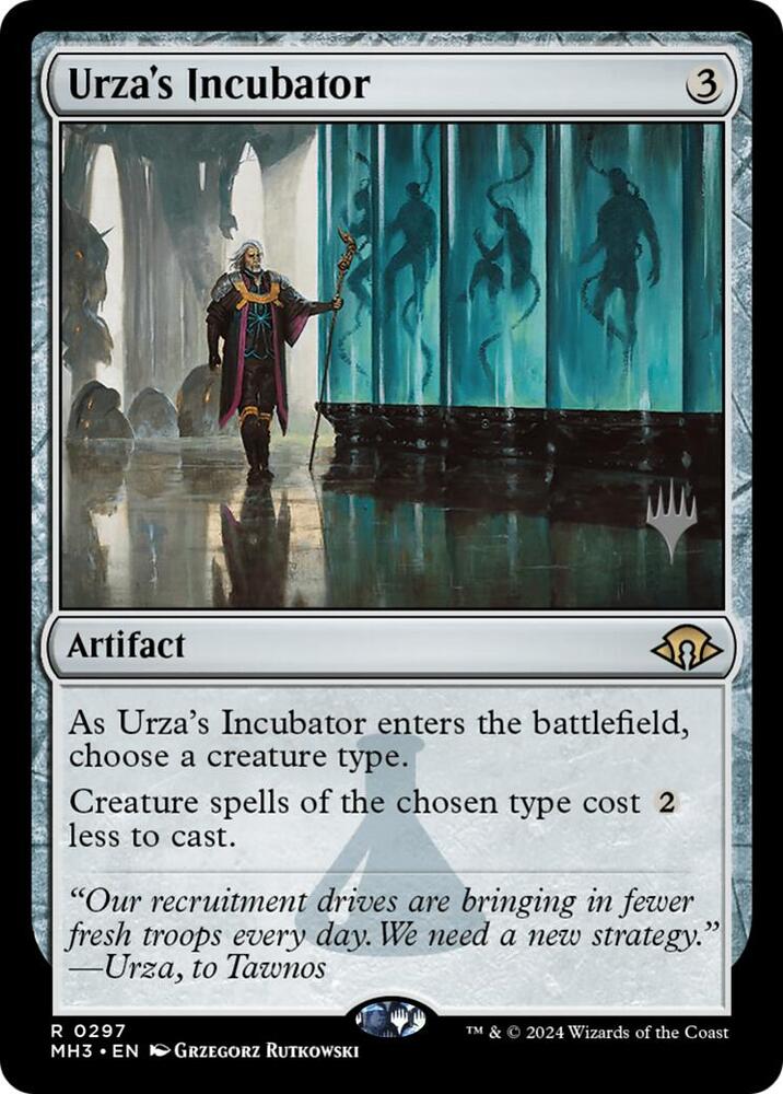 Urza's Incubator 297 card from Promo Pack: Secrets of Strixhaven