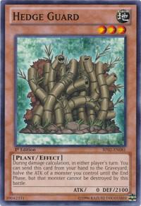 Hedge Guard BP02-EN081 card from Battle Pack 2: War of the Giants