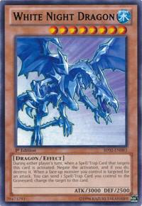 White Night Dragon BP02-EN083 card from Battle Pack 2: War of the Giants