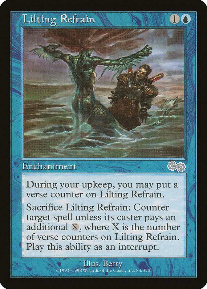 Lilting Refrain 83 card from Urza's Saga