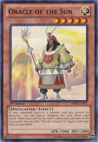 Oracle of the Sun BP02-EN087 card from Battle Pack 2: War of the Giants