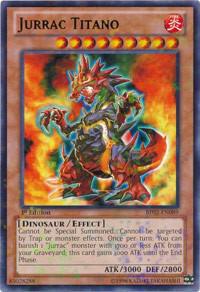 Jurrac Titano BP02-EN089 card from Battle Pack 2: War of the Giants