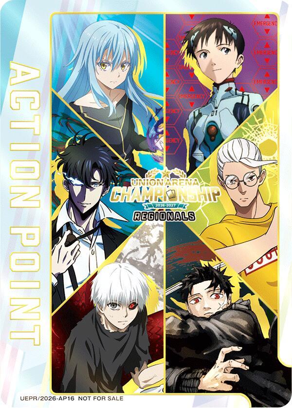 Action Point Card (AP16) (Regionals 26-27) UEPR/2026-AP16 card from Union Arena Promotion Cards