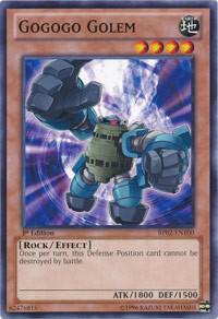 Gogogo Golem BP02-EN100 card from Battle Pack 2: War of the Giants