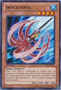 Shocktopus BP02-EN102 card from Battle Pack 2: War of the Giants