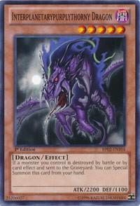Interplanetarypurplythorny Dragon BP02-EN104 card from Battle Pack 2: War of the Giants