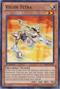 Vylon Tetra BP02-EN106 card from Battle Pack 2: War of the Giants