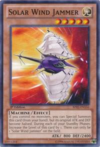 Solar Wind Jammer BP02-EN116 card from Battle Pack 2: War of the Giants