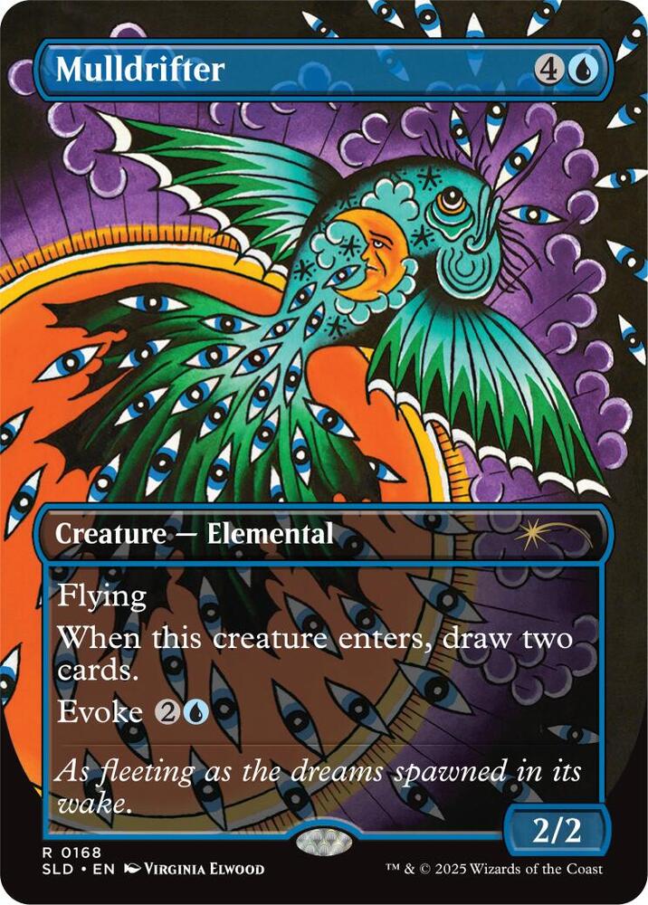 Mulldrifter 168 card from Secret Lair Drop Series