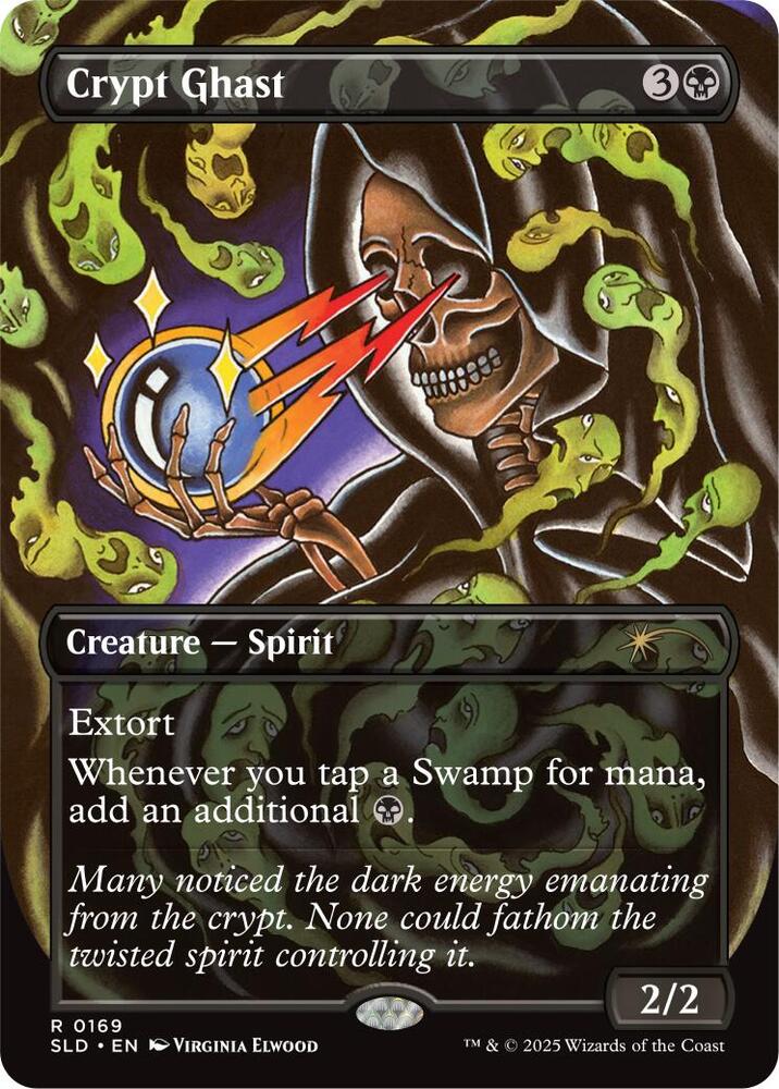 Crypt Ghast 169 card from Secret Lair Drop Series