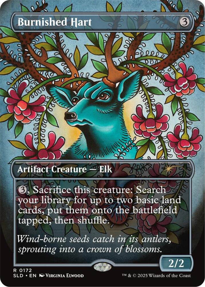 Burnished Hart 172 card from Secret Lair Drop Series