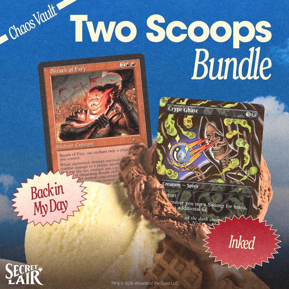 Secret Lair Drop: Two Scoops - The House Special Bundle sealed product from Secret Lair Drop Series