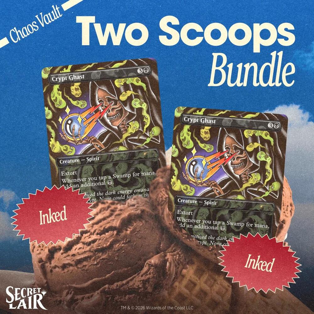 Secret Lair Drop: Two Scoops - Double Chocolate Bundle sealed product from Secret Lair Drop Series