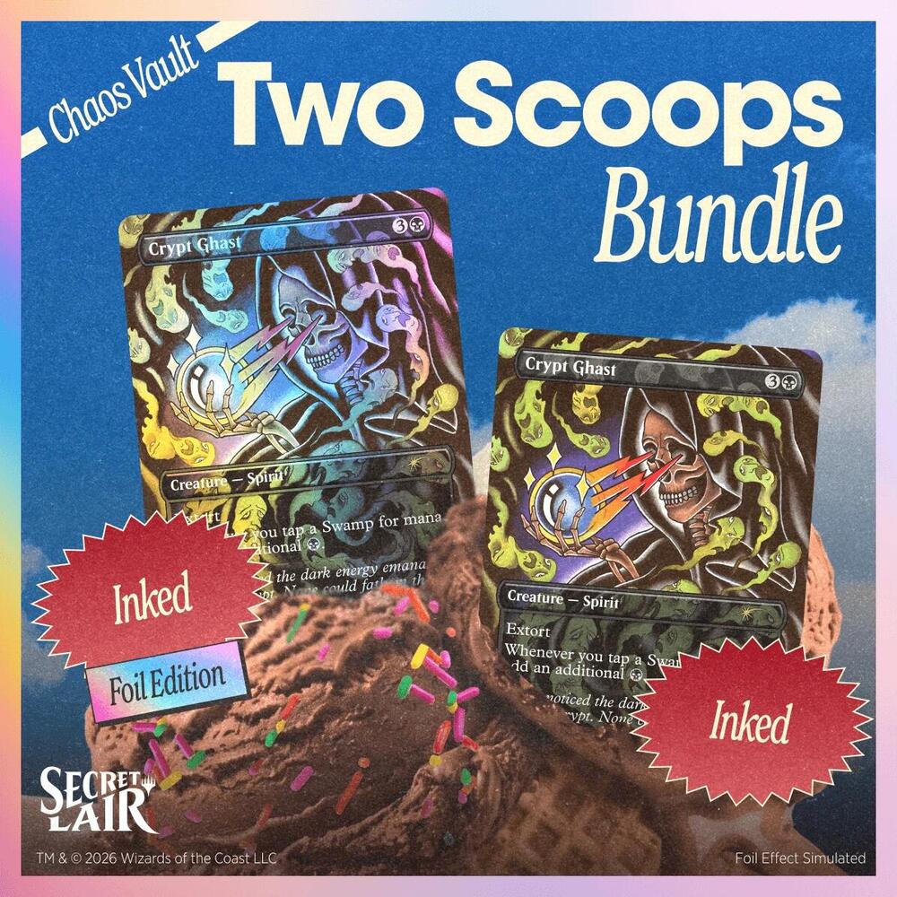 Secret Lair Drop: Two Scoops - The Chocolate Sampler Bundle card from Secret Lair Drop Series
