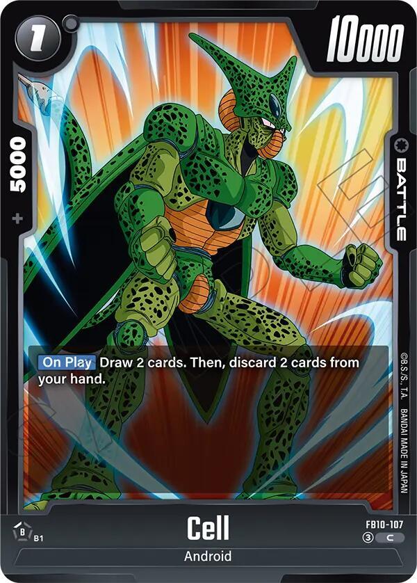Cell FB10-107 card from Cross Force