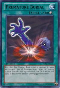 Premature Burial BP02-EN135 card from Battle Pack 2: War of the Giants