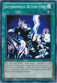 Autonomous Action Unit BP02-EN140 card from Battle Pack 2: War of the Giants