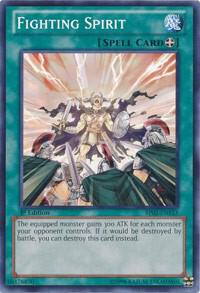 Fighting Spirit BP02-EN153 card from Battle Pack 2: War of the Giants