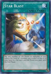 Star Blast BP02-EN154 card from Battle Pack 2: War of the Giants