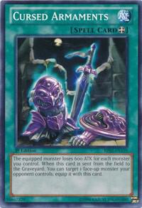 Cursed Armaments BP02-EN159 card from Battle Pack 2: War of the Giants