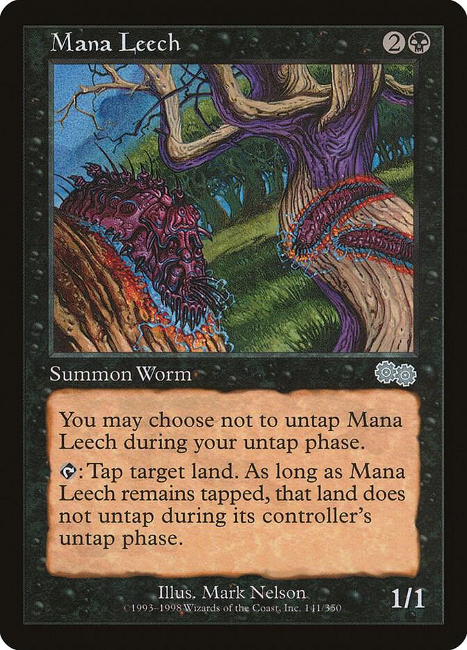 Mana Leech 141 card from Urza's Saga