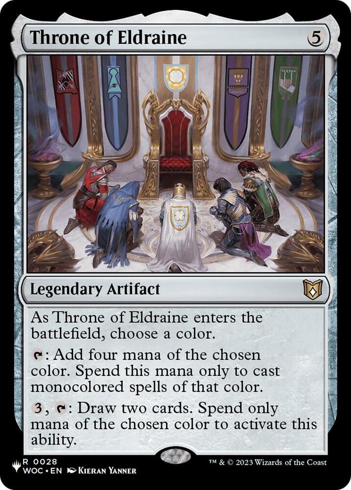Throne of Eldraine 28 card from The List Reprints