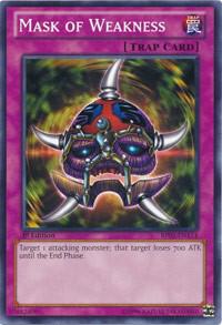 Mask of Weakness BP02-EN174 card from Battle Pack 2: War of the Giants