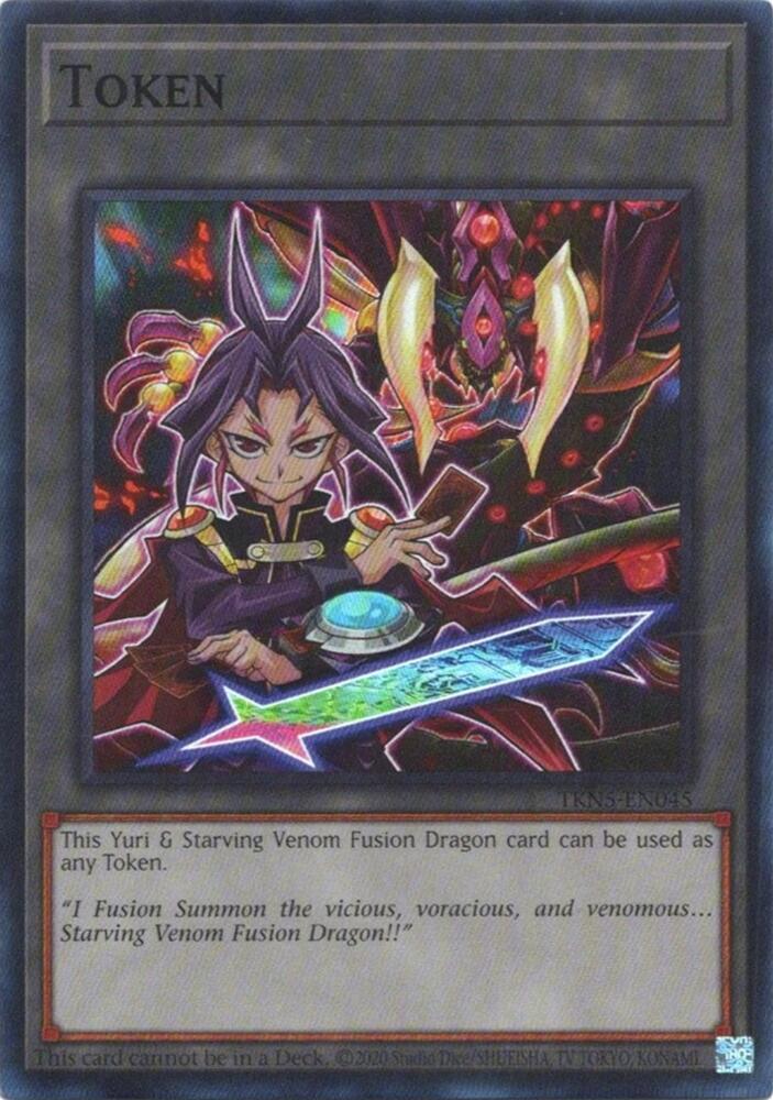 Token: Yuri & Starving Venom Fusion Dragon TKN5-EN045 card from Blazing Dominion