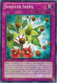 Sinister Seeds BP02-EN192 card from Battle Pack 2: War of the Giants