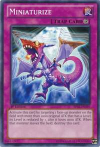Miniaturize BP02-EN195 card from Battle Pack 2: War of the Giants