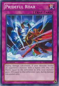 Prideful Roar BP02-EN199 card from Battle Pack 2: War of the Giants