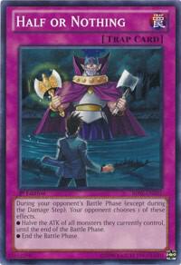 Half or Nothing BP02-EN201 card from Battle Pack 2: War of the Giants