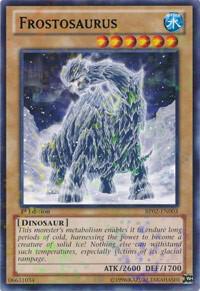 Frostosaurus (Mosaic Rare) BP02-EN003 card from Battle Pack 2: War of the Giants