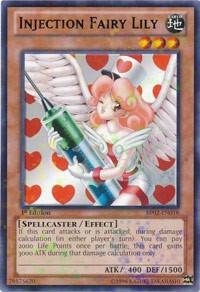 Injection Fairy Lily (Mosaic Rare) BP02-EN018 card from Battle Pack 2: War of the Giants