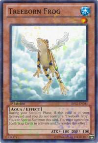 Treeborn Frog (Mosaic Rare) BP02-EN043 card from Battle Pack 2: War of the Giants
