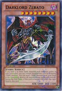 Darklord Zerato (Mosaic Rare) BP02-EN060 card from Battle Pack 2: War of the Giants