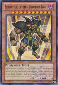 Exodius the Ultimate Forbidden Lord (Mosaic Rare) BP02-EN063 card from Battle Pack 2: War of the Giants