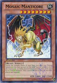 Mosaic Manticore (Mosaic Rare) BP02-EN073 card from Battle Pack 2: War of the Giants
