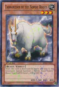 Tanngrisnir of the Nordic Beasts (Mosaic Rare) BP02-EN094 card from Battle Pack 2: War of the Giants
