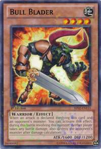 Bull Blader (Mosaic Rare) BP02-EN115 card from Battle Pack 2: War of the Giants