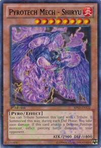 Pyrotech Mech - Shiryu (Mosaic Rare) BP02-EN122 card from Battle Pack 2: War of the Giants