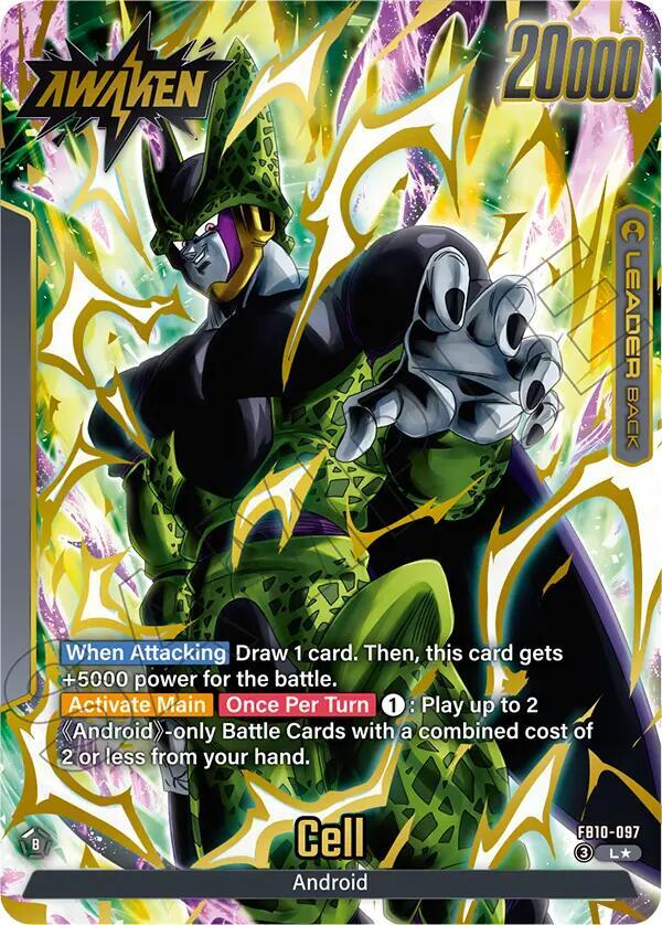 Cell (Alternate Art) FB10-097 card from Cross Force