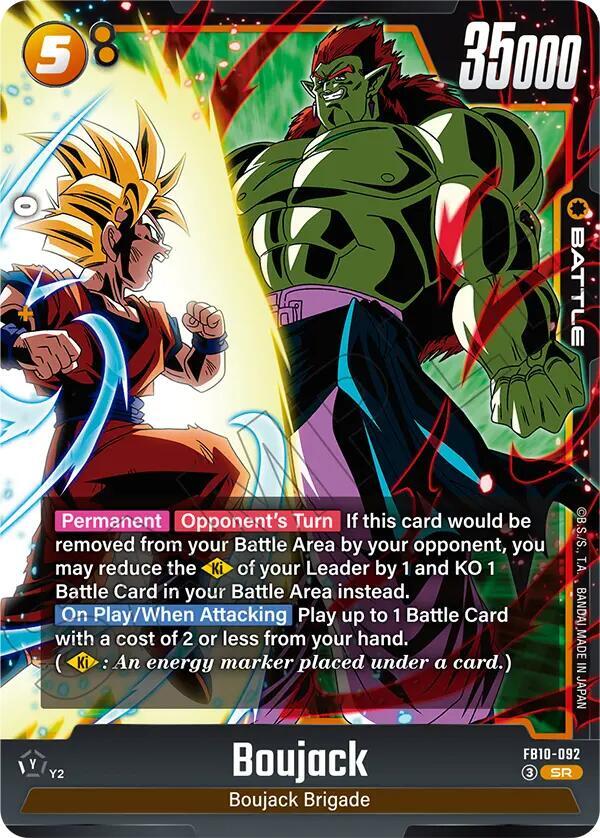 Boujack FB10-092 card from Cross Force