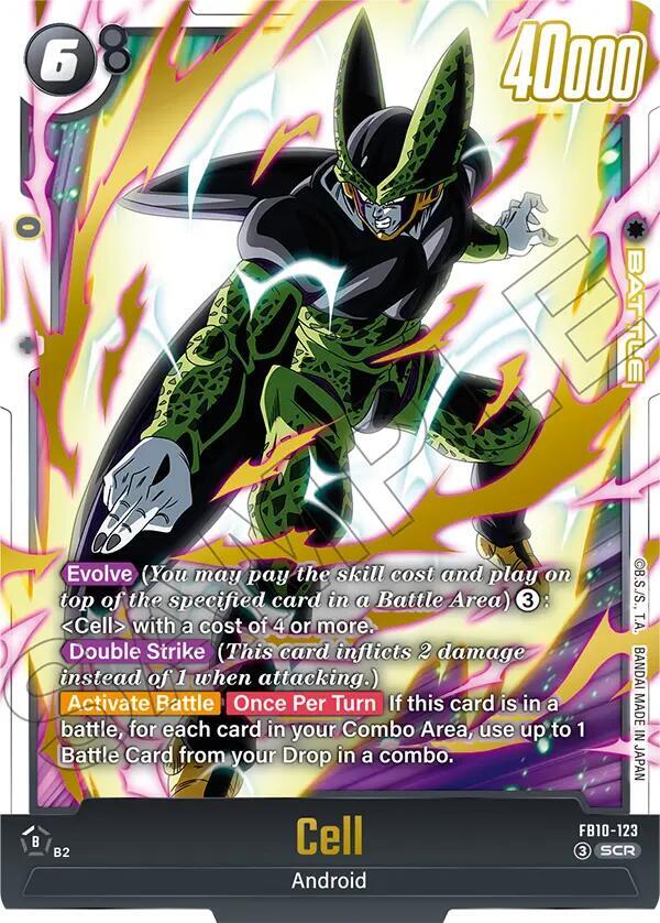 Cell FB10-123 card from Cross Force