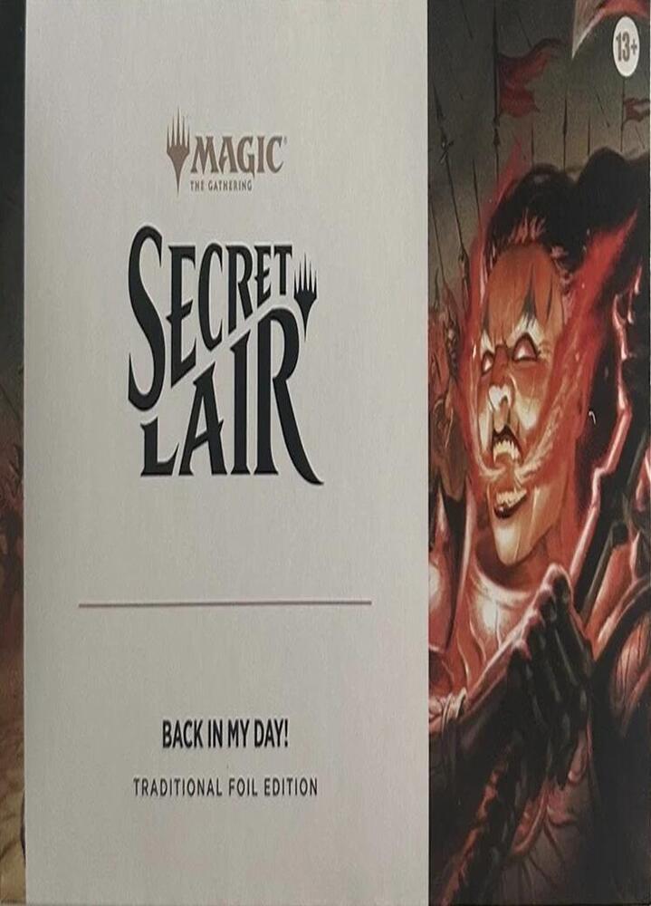 Secret Lair Drop: Back in My Day! - Traditional Foil Edition card from Secret Lair Drop Series