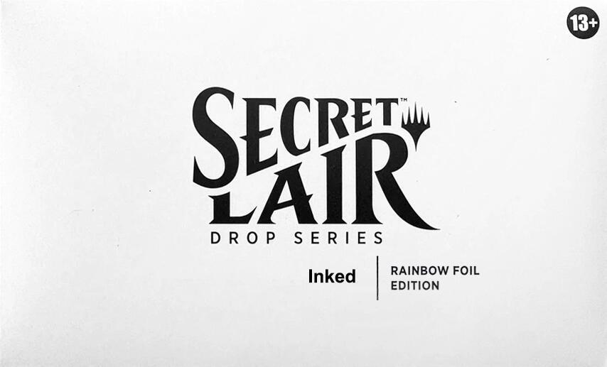 Secret Lair Drop: Inked - Rainbow Foil Edition card from Secret Lair Drop Series