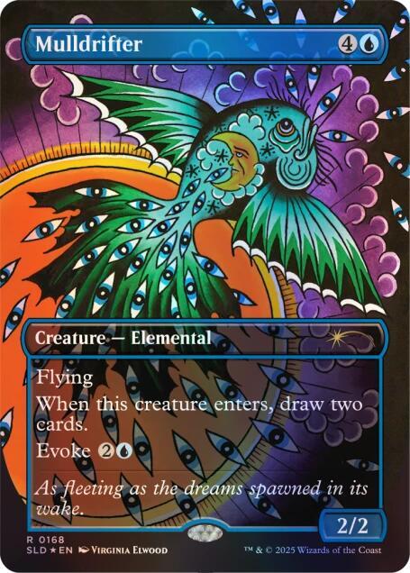 Mulldrifter (Rainbow Foil) 168 card from Secret Lair Drop Series