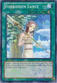 Forbidden Lance (Mosaic Rare) BP02-EN162 card from Battle Pack 2: War of the Giants
