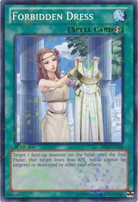 Forbidden Dress (Mosaic Rare) BP02-EN168 card from Battle Pack 2: War of the Giants